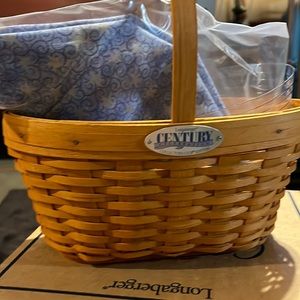 Longaberger 2000 Collectors club century basket